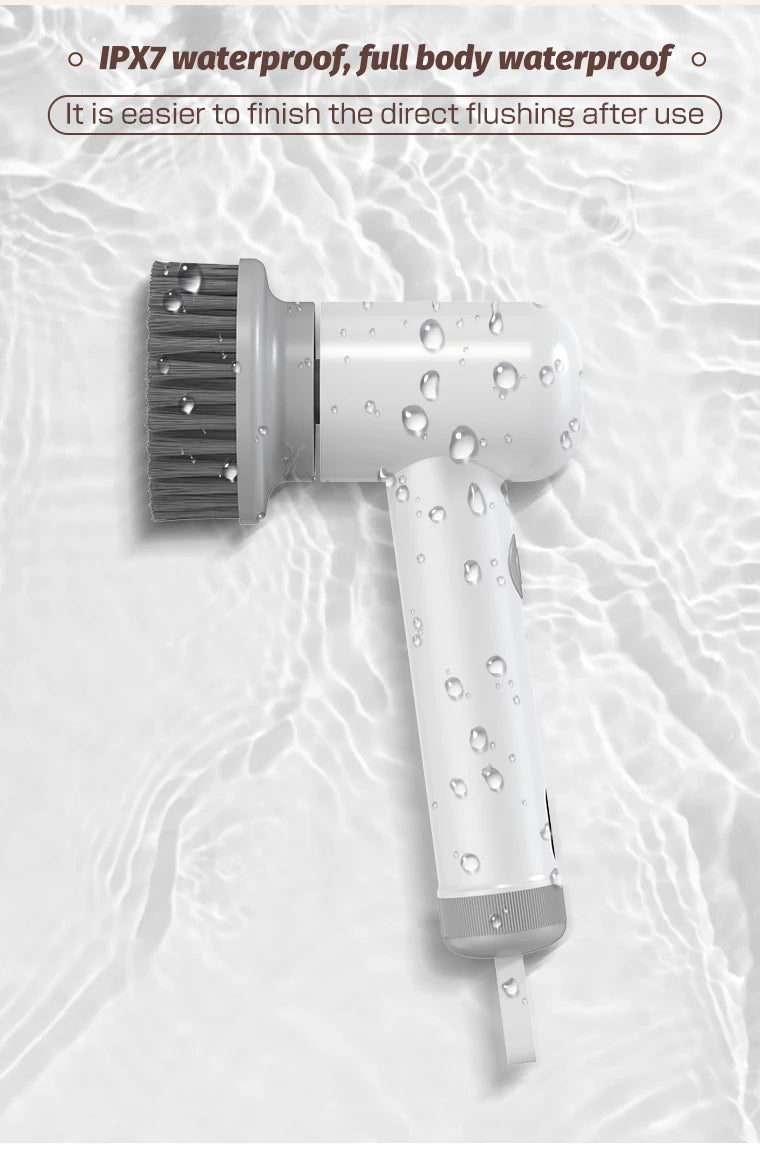 Multifunctional Cordless Electric Cleaning Brush Set