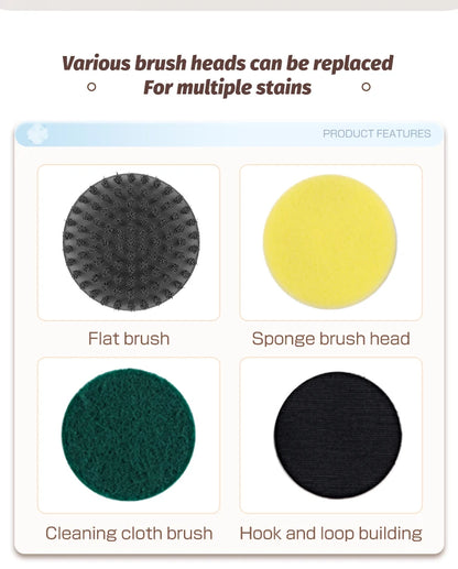 Multifunctional Cordless Electric Cleaning Brush Set